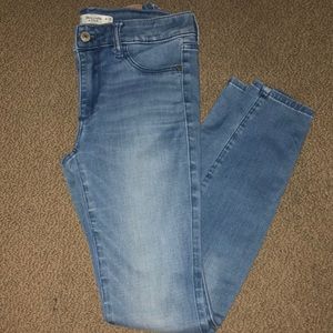 Abercrombie Light Wash Skinny Jeans